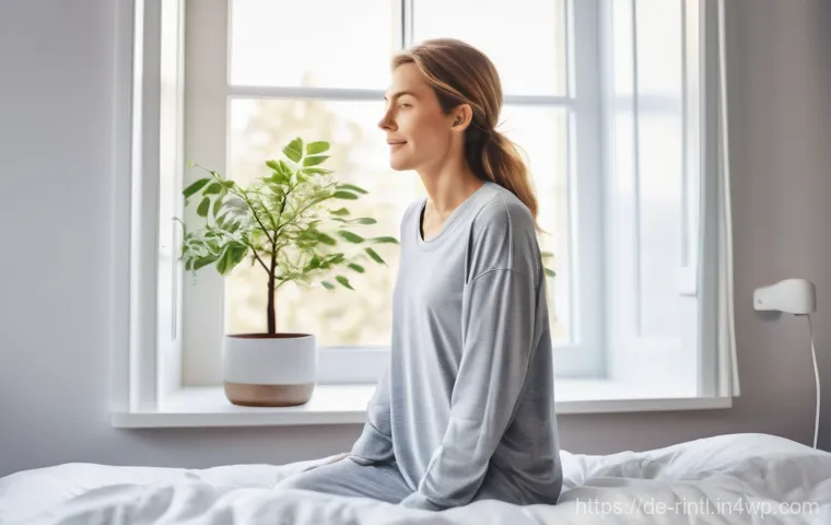 AI 건강 관리 서비스의 고객 경험 - Morning Wellness with AI Coach**
An image of a young adult, gender-neutral, in their early 30s, gen...